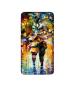 Casotec Paint Couple Pattern Design Printed Silicon Soft TPU Back Case Cover for Micromax Canvas Xpress 2 E313