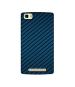 Casotec Blue Stripes Design Printed Silicon Soft TPU Back Case Cover for Panasonic P75