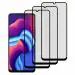 Kite Digital Vivo Y73 Matte Finish (Black) Tempered Glass Screen Protector with Edge to Edge Coverage - Easy Installation Kit (Pack of 3)