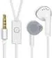 XQUR White In The Ear Wired Headset For Samsung Mobile Ys Earphone J8 For J5, J7, A20, M21