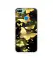 Casotec Golden Butterfly Pattern Design Printed Silicon Soft TPU Back Case Cover for Honor 9N