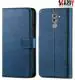 SCARDY HONOR 6X BACK COVER / LEATHER FLIP COVER / BLUE COLOR