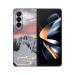 GADGETSWRAP Printed Vinyl Skin Sticker for Samsung Galaxy Z Fold 4 - time lapse photography of curved road with vehicles passing