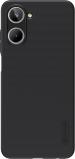 Nillkin Realme 10 4G Black Plastic Dust Proof and Anti Fingerprint Mobile Back Cover