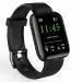 Dicto MID116 Plus Smart Bracelet Fitness Tracker Color Screen Smartwatch Heart Rate Blood Pressure Pedometer Sleep Monitor (Black)