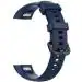 Sounce Blue Silicone Adjustable Honor Band 4, Honor Band 5 Watch Strap Band Bracelet