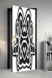 Qth Line Art Dor-0871 Design Door Sticker