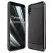 Lustree Sony Xperia L3 Black Silicone Shockproof and Scratch Resistant Mobile Back Case Cover - 18 x 5 x 0.05 cm