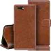 Slugabed Flip Cover for Oppo K1 | Magnetic Closurer| PU Leather Magnetic Wallet Back Cover Case (Brown)
