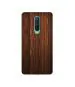 Casotec Brown Wooden Texture Design 3D Printed Hard Back Case Cover for OnePlus 8