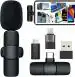 D & Y-Careflection Battery Powered Wireless Collar Microphone for Android Smartphone Black