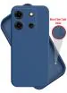 HUPSHY Back Cover For Infinix SMART 7 (Blue, Flexible, Silicon, Pack Of: 1)