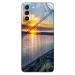 GADGETSWRAP Printed Vinyl Skin Sticker for Samsung Galaxy S21 FE - Sunrise At Dock