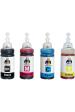 Printify Multicolor Refill Ink for HP 680 Cartridge (Pack of 4)