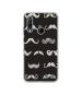 Casotec Mustache DesignPrinted Silicon Soft TPU Back Case Cover for Lenovo K10 Plus