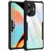 Rakulo Back Cover for Realme 10 Pro Plus 5G, Eagle Case Hard PC Back Transparent Shock Proof Rubberized Case (Black)