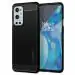 Spigen Rugged Armor Matte Black Thermoplastic Polyurethane Back Cover Case Compatible with OnePlus 9 Pro 5G 6 x 1 x 4 cm