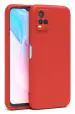 U&E Red Silicone Back Cover For Vivo Y21