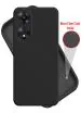 HUPSHY Back Cover for OPPO A78 5G, OPPO A78 (Black, Flexible, Silicon, Pack of: 1)