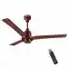 Orient Electric ecotech supreme 1200 mm BLDC energy saving Motor with Remote 3 Blade ceiling fan | Saves up to 50% on electricity bills /BEE 5-star rated, consumes 28W at the highest speed | 3-year warranty by orient | Brown, pack of 1