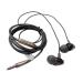 J.P.GOLD Wired Earphone U95 Super BASS Perfect Soundtrack Wired Earphone with Stereo Bass with Deep Mic(Black)