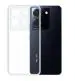 COVERBLACK Rubber silicone Back Cover for Infinix Note 30 5G - Transparent