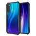 Mezmo Xiaomi Redmi Note 8 Black Polycarbonate Shockproof Crystal Clear Eagle Back Cover With 360 Protection