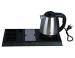 Dolphy Silver Stainless Steel Electric Kettle with Tray Sets, 1.2L