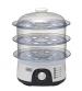 Black+Decker BXFS7751IN 775 W Plastic 3 Tier Food Steamer, White