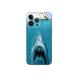 GADGETSWRAP Printed Vinyl Skin Sticker for Apple iPhone 13 Pro - shark attack painting.jpg