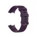 LIDDU Silicone Smart Watch Strap for Fitbit Charge 4, 3 and 3 SE (Purple) - 160 to 215 mm