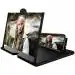 EPHEMERAL Screen Magnifier 12 for Smartphone Mobile Phone 3D HD Magnifier Screen Expanders for Movies, Videos, and Gaming Foldable Phone Stand with Screen Amplifier12