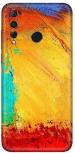 aadia Huawei Nova 4 Matte Vinyl Graffiti Printed Mobile Skin Sticker with Scratch Resistant Lamination