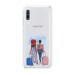 Emble Designer Clear Tranperant Silicone Case For Samsung A70-Design A1 ( TPU | Soft , Samsung A70| Multicolor )