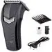 CRYSTAL DIGITAL Rechargeable Hair Trimmer Clipper for men | Beard Trimmer for Men, (Black)