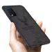 Lejaao Vivo Y20A Vivo 2101 Black Cloth, Leather, PC and TPU Mobile Back Cover