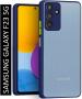 KWINE CASE Samsung Galaxy F23 5G, Samsung Galaxy M23 5G Blue Rubber Back Cover