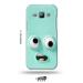 Tweakymod Printed Funny FAce Emoji Back Cover For Samsung J1