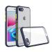MobiLooks Mobile Accessories for iPhone SE 2020 , iPhone 7 , iPhone 8, Miqilin Series Blue Back Cover