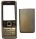 Imbi Silver Silicone Back Panel For Nokia 6300