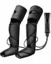 AGARO Air Compression Leg Massager with Handheld Controller for Feet, Calf and Thigh Black