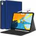 ProElite Detachable Wireless Bluetooth Keyboard case Cover for Apple iPad Pro 11/ iPad Air 5th/4th Gen 10.9 inch with Pencil Holder, Dark Blue