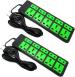 Sanhan ELECTRIC BOARD EXTENSION CORD POWER STRIP SURGE PROTECTOR MULTI PLUG 10 sockets with 3m wire (pack of 2) 10 Socket Extension Boards (Green, 3 m)
