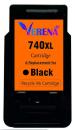 Verena 740 XL Ink Cartridge Compatible for Canon MG2170 MG2270 MG3170 MG3570 MG3670 MG4170 MG4270 MX377 MX 397 MX437 MX457 MX477 MX517 MX527 MX537 TS5170 Printers (Black)