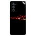 GADGETSWRAP Printed Vinyl Skin Sticker for Vivo iQoo 9 SE (5G) - Lines Burst Dark Wavy Light