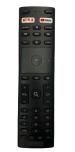 Upix Smart Remote with YouTube & Netflix (No Voice Command), Compatible with Marq Smart LCD/ LED TV Remote (Black) - EXACTLY SAME REMOTE WILL ONLY WORK