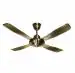 Khaitan Super Life Platino 1200mm BEE Star Rated Hi-Speed Ceiling Fan Anti Rust Energy Saving Warranty (2 years) (Antique Brass, Pack of 1)
