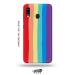 Tweakymod Printed Rainbow Colour Back Cover For Samsung A20