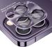 CASEKOO Iphone 14 Pro Max and 14 Pro Purple Removable Camera Lens Protector