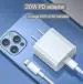 KPSS Apple 20W Fast Charging USB-C Power Adapter (for iPhone 6, 6S, 7, 7Plus, 8 Series, X, XS, XS Max, XR, iPhone 11 Series, 12, 12 Pro Max)- Cable Included